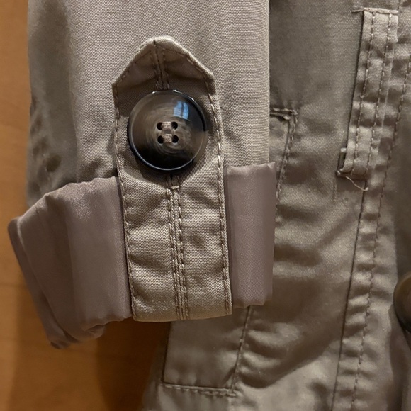 H&M Taupe Double-Breasted Pea Coat - Picture 3 of 3